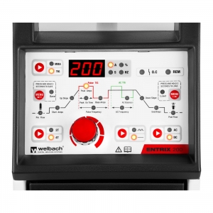 ALU Schweißgerät - WIG AC/DC - 200 A - Digital - 230 V - Puls