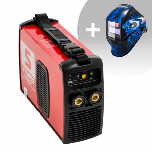 Schweißset Elektroden Schweißgerät - 180 A - 230 V IGBT + Schwei