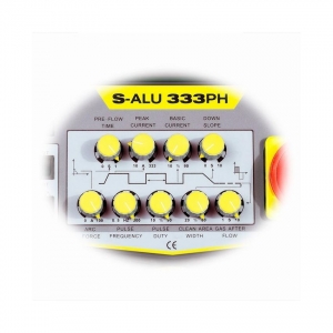 Schweißset ALU Schweißgerät - 333 A - 400 V - Puls + Schweißhelm