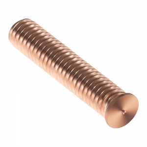 Schweißbolzen - M8 - 40 mm - Stahl - 100 Stück