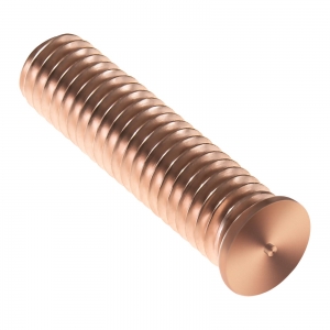 Schweißbolzen - M10 - 40 mm - Stahl - 100 Stück